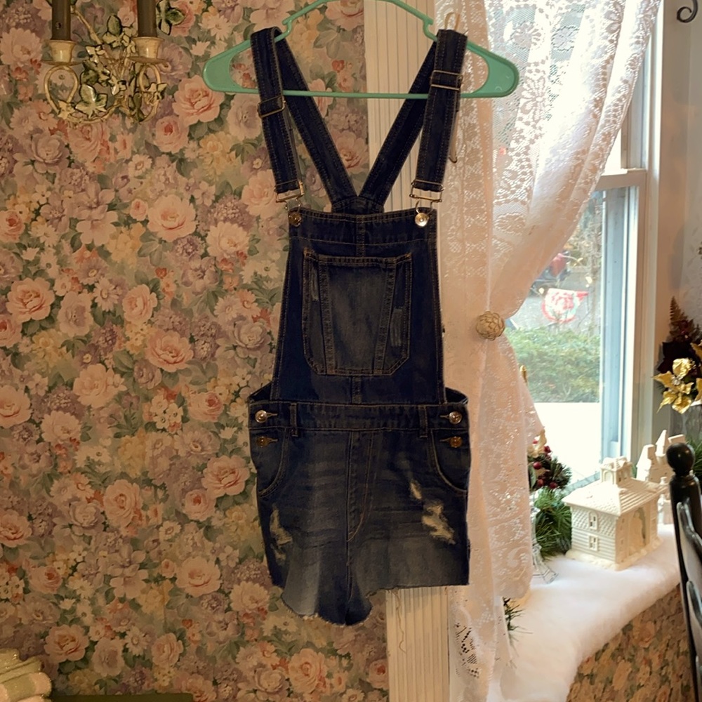 Overall with wash look